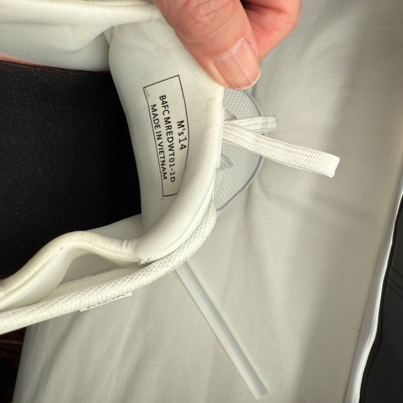 Men's Kizik Oslo Athletic Shoes Size 14 Off-White Bone Slip-On Leather Mesh NWOT - Picture 6 of 9